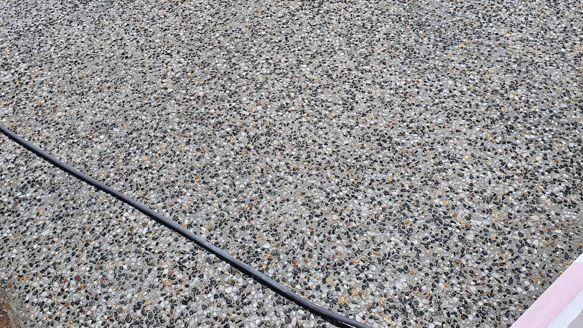 Concrete driveway Adelaide finished project