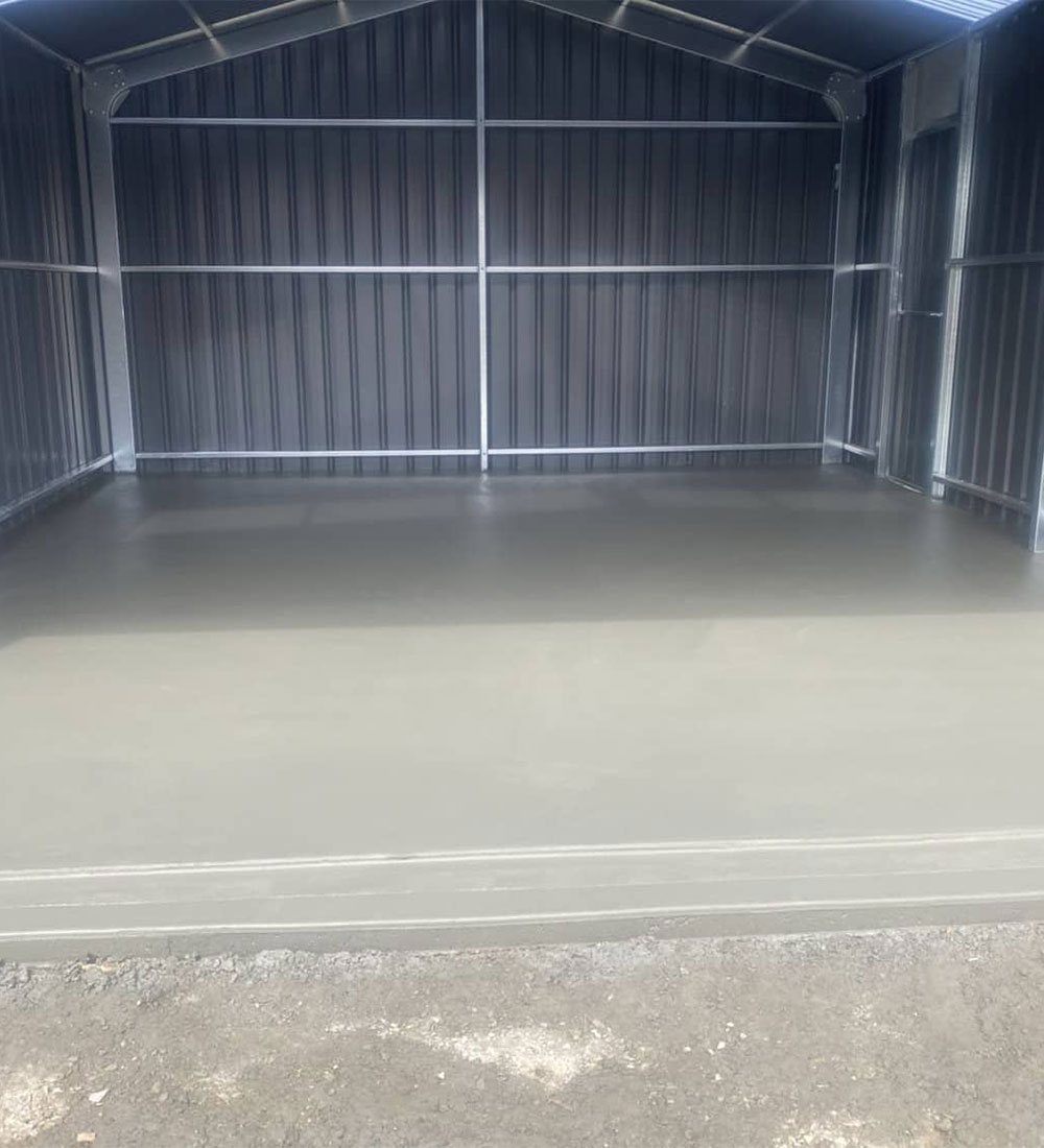 Concrete Slab For Shed